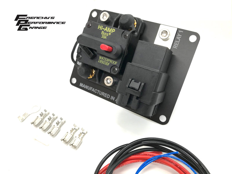 Frenchy's Performance Garage - Single Twin Triple Relay Wiring Kits with Circuit Breaker FPG-109A FPG-109B FPG-109C