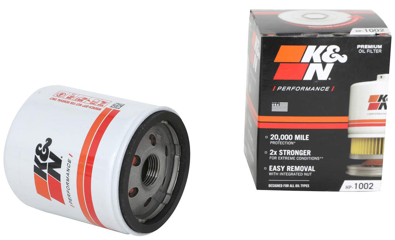 K&N - Performance Gold Oil Filter (Z418) Fits BMW, Chyrsler, Ford , Holden, Lexus, Leyland, Saab, Suzuki, Toyota - KNHP-1002