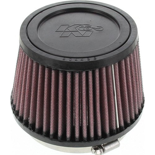 K&N - Universal Clamp On Filter Fits 4 in (102 mm) 3.5 in (89 mm) H x 5.375 in (137 mm) Base OD x 4.375 in (111 mm) Top OD - KNRU-2510