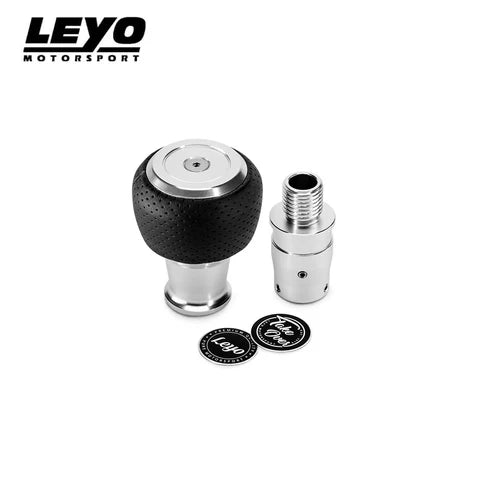 Leyo Motorsport - Nappa Manual Shift Knob Silver - Volkswagen