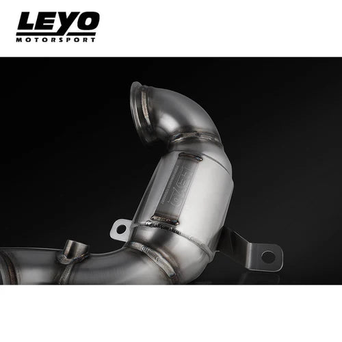 Leyo Motorsport - Catless Down Pipe T304 - Volkswagen Golf GTI MK7/7.5 13-20