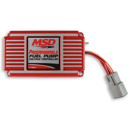 MSD - Programmable Fuel Pump Voltage Booster Maintains fuel volume in relation to boost pressure - MSD2351