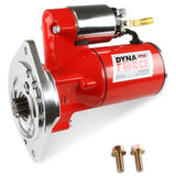 MSD - DynaForce Starter Motor 3hp Mini, Red Powder-coat, Suit Ford 289-351W Auto Transmission - MSD5090