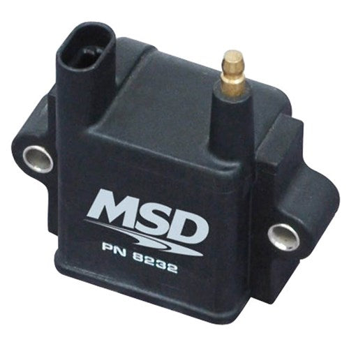 MSD - Single Tower Coil CPC Replacement, Black, 43,000 volts - MSD8232