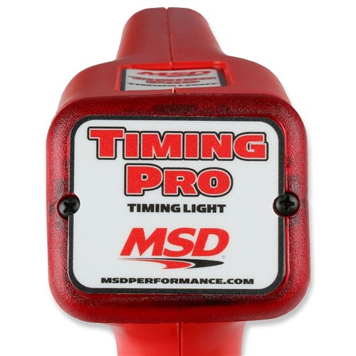 MSD - Pro Timing Light Red, Inductive Pickup, 12 volt - MSD8992