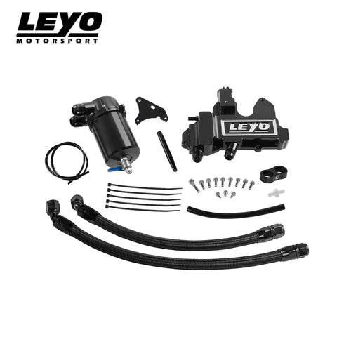 Leyo Motorsport - Oil Catch Can Kit V2 - Audi A3 8V / Volkswagen Golf R MK7/7.5