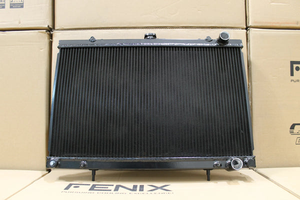 Fenix Radiators - Nissan R32 Skyline Full Aluminium Performance Radiator, Custom Built Shroud & 16" 3000CFM Spal Fan.