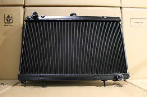 Fenix Radiators - Nissan 180SX / S13 Silvia SR20DET Full Alloy Performance Radiator, Custom Shroud & Spal Fans.