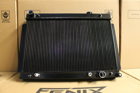 Fenix Radiators - Holden Kingswood HG-HX Chev V8 Full Alloy Performance Radiator, Custom Shroud & Spal Fans.