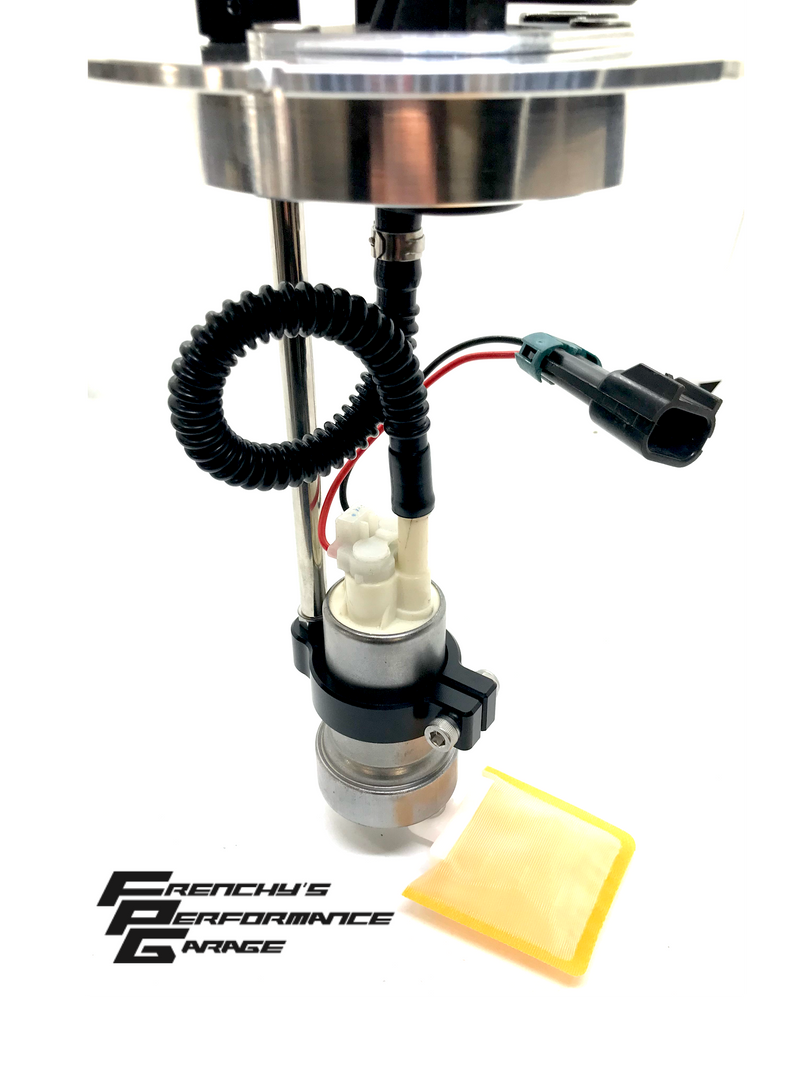 Frenchy's Performance Garage - S13 180SX R32GTST Single Pump Hanger Kit Billet Hat -6 V3 FPG-089