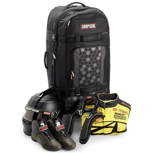 SIMPSON - Super Speedway Bag 2020 With Wheels, 33.5"L X 18"W X 16.5"D - SI23403