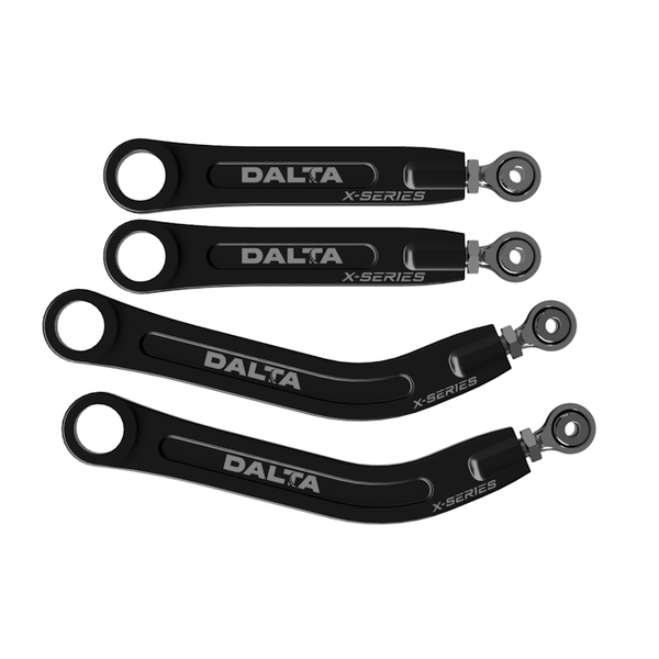 Dalta Autosports - XR6 Turbo XR8 X Series Billet Adjustable Upper Camber Arms and Lower Toe Arm Package