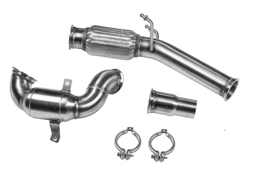 Leyo Motorsport - 200 Cell Catted Down Pipe - Volkswagen Golf GTI MK7/7.5 13-20