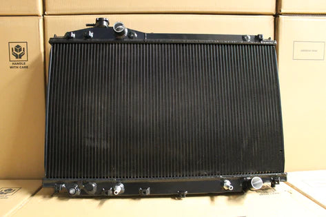 Fenix Radiators - Toyota Soarer JZZ30R JZZ31R Full Alloy Performance Radiator & Fan Shroud Kit.