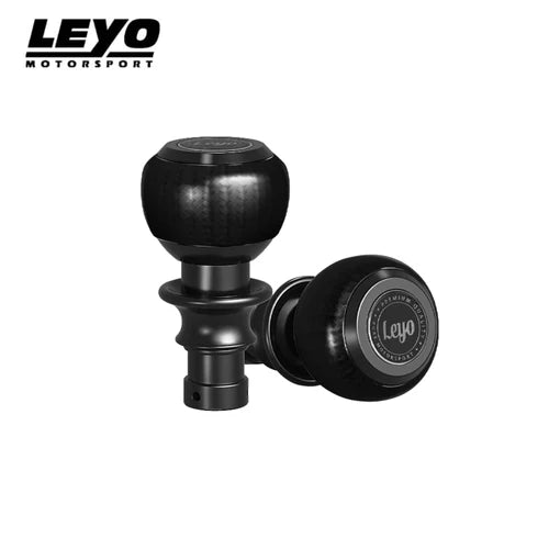 Leyo Motorsport - Leyo Carbon Fiber DSG Shift Knob (Black Anodized)