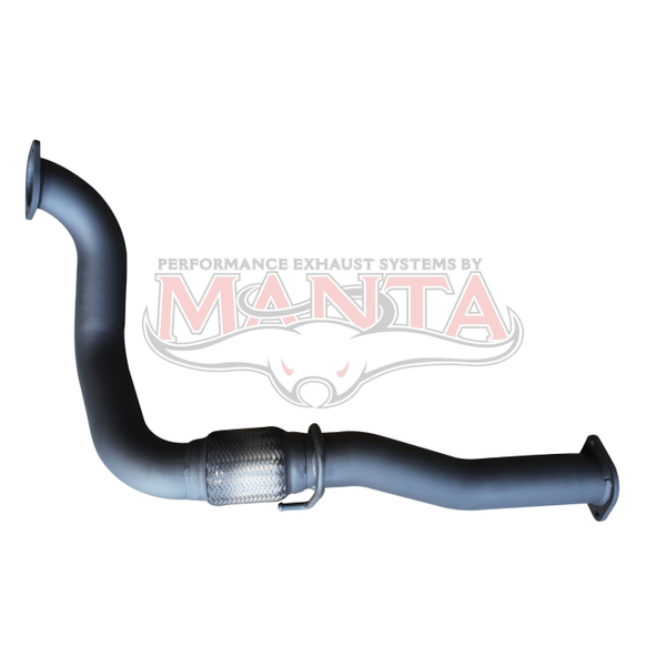 Manta Performance - Toyota Hilux KZN165R 1999-05 3.0L Turbo Diesel 3in Con-Pipe With Flex