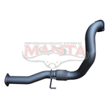 Manta Performance - Toyota Hilux KZN165R 1999-05 3.0L Turbo Diesel 3in Con-Pipe With Flex