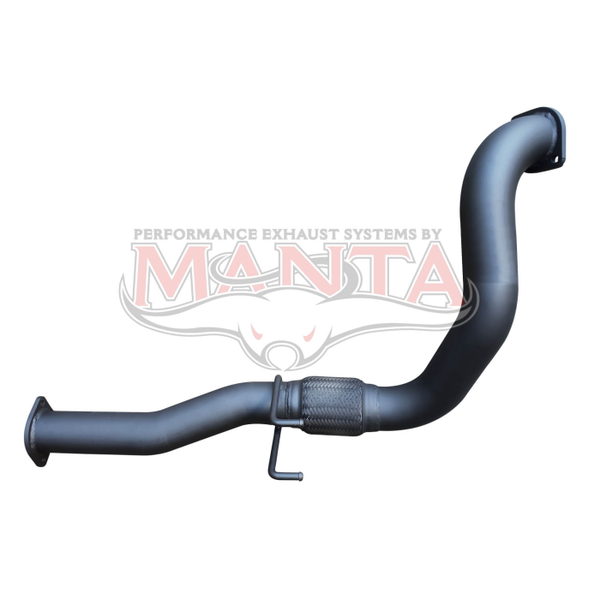 Manta Performance - Toyota Hilux KZN165R 1999-05 3.0L Turbo Diesel 3in Con-Pipe With Flex