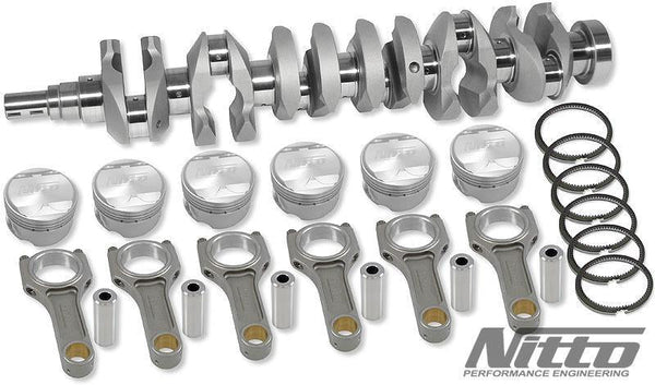 Nitto Performance Engingeering - RB30 DOHC 3.2L STROKER KIT (I-BEAM RODS / 86.0MM BORE)
