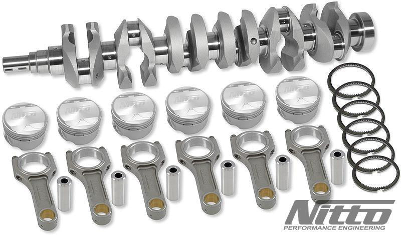 Nitto Performance Engingeering - RB30 DOHC 3.2L STROKER KIT (I-BEAM RODS / 86.5MM BORE)