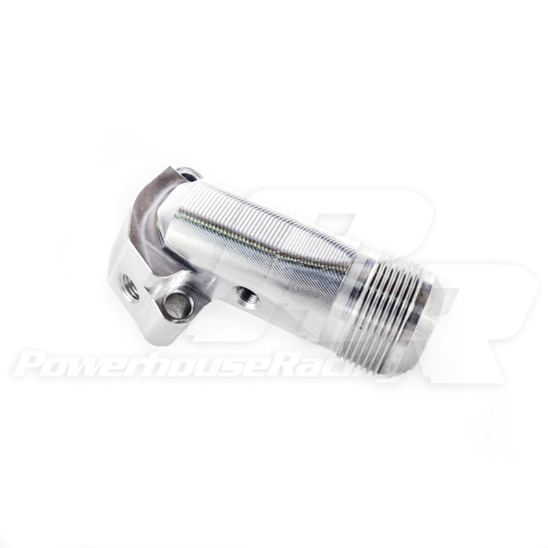 Power House Racing -20AN Upper Waterneck, Non-Bypass (Machined Finish) - PHR 01010620.M