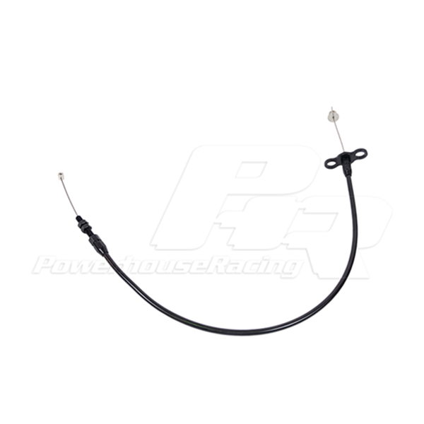 Power House Racing - Black Edition Throttle Cable for 1993-1998 Toyota Supra and 1992-2001 Lexus SC300 (﻿RHD Factory Twin Turbo VVTi)- PHR 01011072.FTV