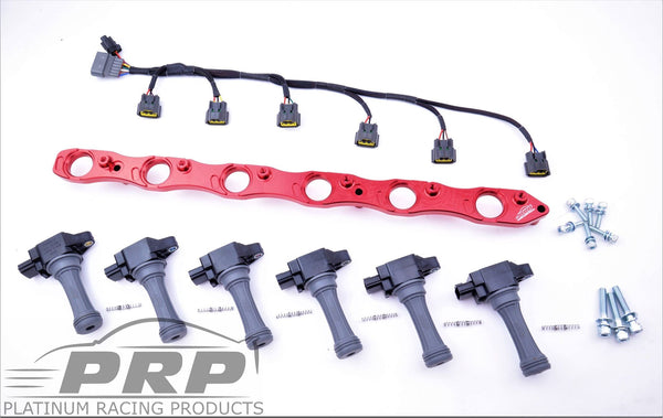 Platinum Racing Products - Nissan RB Twin Cam Coil Kit, R35 Coils