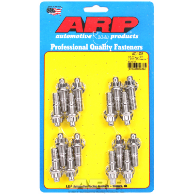 ARP Fasteners - Exhaust Header Stud Kit, 12-Point S/S fits BB Chev 3/8" Thread x 1.670" OAL (16 Pack)