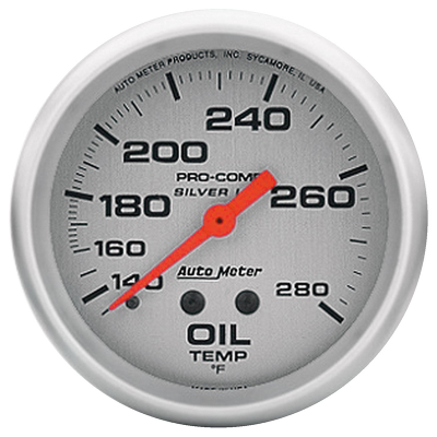Auto Meter - Ultra-Lite Series Oil Temperature Gauge