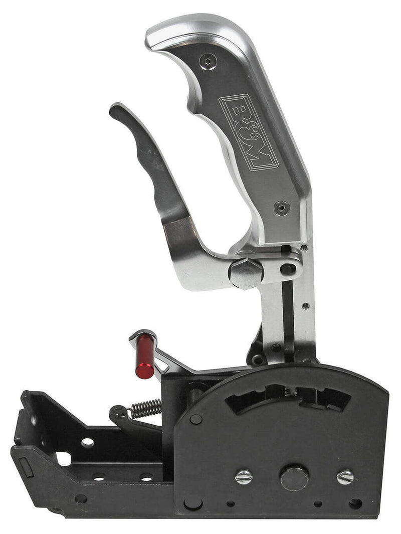 B&M - Magnum Grip Pro Stick Shifter 3 & 4 Speed Gate Shifter, Lightweight Aluminum Cover, 5' Super Duty Race Cable - BM81040