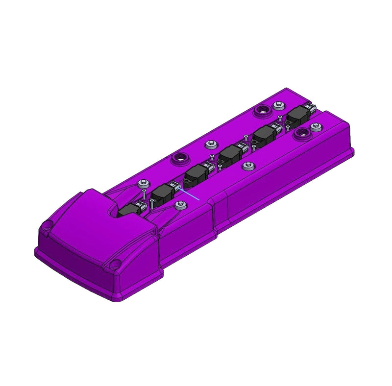 Ford Racing Rocker Covers Platinum Racing Products - Ford Barra Billet Rocker Cover and Integrat ...
