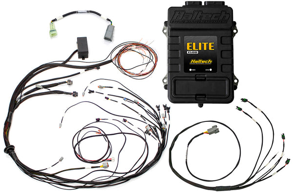Haltech - Elite 1500 + Mazda 13B S4/5 CAS with Flying Lead Ignition Terminated Harness Kit