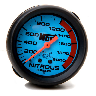 Nitrous Oxide Systems - 2-5/8" Nitrous Pressure Gauge 0-1600 psi.