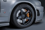 Frenchy's Performance Garage - Nissan Skyline R32 R33 R34 GT-R R35 Brembo Brake Adapter kit Nismo Omori Fitment