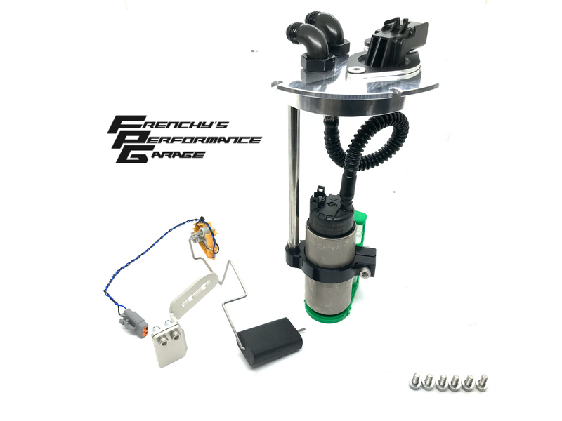 Frenchy's Performance Garage - S13 180SX R32GTST Single Pump Hanger Kit Billet Hat -6 V3 FPG-089