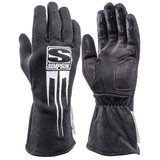 Simpson - Predator Glove Large, Black, SFI Approved