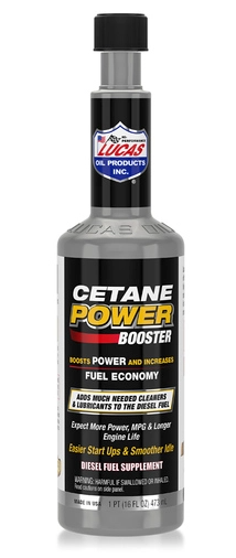 Lucas Racing Oil - Cetane Power Booster, 16 Ounce (480 ml)