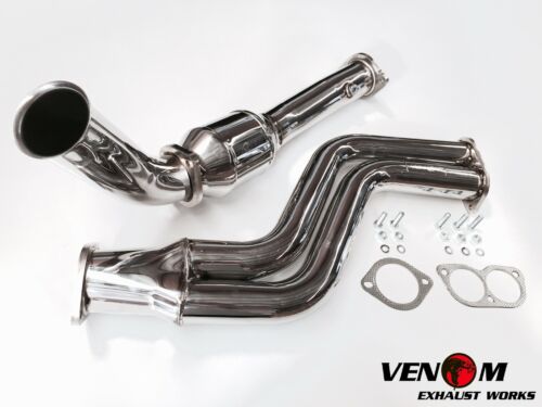Venom Ford BA BF XR6 Turbo F6 High Flow Cat Pipe - Catalytic Converter Exhaust