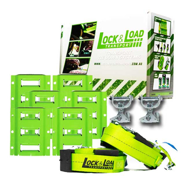 Lock and Load Transport - E-Track Kit-For Lowered Cars - RW12
