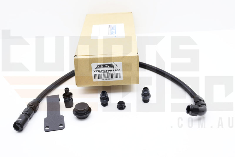 XR6 Turbo Developments - Ford BA-FG FPR1200 External Fuel Regulator Kit (Braided)