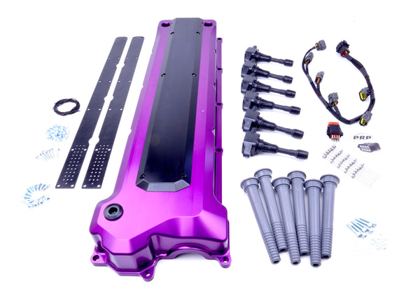 Platinum Racing Products - Nissan TB48 Billet Rocker Cover and Integrated Coil kit