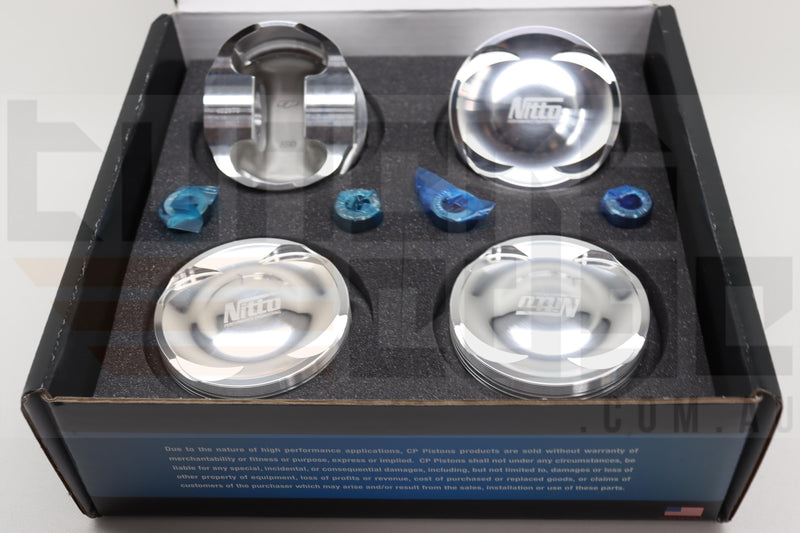 Nitto Performance Engingeering - SR20 Standard Stroke Pistons - 86.5MM (+.020") -10cc DISH Pistions